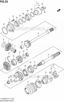 COUPLE CONIQUE pour Suzuki KINGQUAD 450 2010