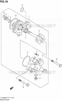 POMPE A EAU pour Suzuki KINGQUAD 450 2010