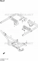 REPOSE PIED pour Suzuki KINGQUAD 450 2010