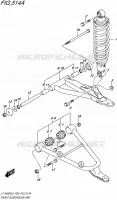 BRAS SUSPENSION AVANT pour Suzuki KINGQUAD 500 2016