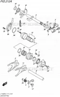 ENSEMBLE SELECTEUR DE VITESSES pour Suzuki KINGQUAD 500 2017