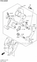 ETRIER DE FREIN AVANT pour Suzuki KINGQUAD 500 2017
