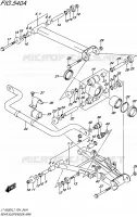 BRAS SUSPENSION ARRIERE pour Suzuki KINGQUAD 500 2017
