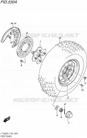 ROUE AVANT pour Suzuki KINGQUAD 500 2017