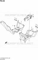 GARDE BOUE pour Suzuki KINGQUAD 750 2010
