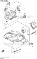 PHARE (LT A750XL5 P33) pour Suzuki KINGQUAD 750 2015