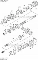 COUPLE CONIQUE pour Suzuki KINGQUAD 750 2016