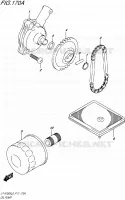POMPE A HUILE pour Suzuki KINGQUAD 750 2016