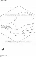 SELLE pour Suzuki KINGQUAD 750 2016