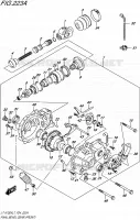 CARDAN   COUPLE CONIQUE (AVANT) pour Suzuki KINGQUAD 750 2017