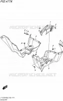 GARDE BOUE pour Suzuki KINGQUAD 750 2016