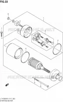 DEMARREUR pour Suzuki KINGQUAD 750 2011