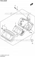 COMPTEUR (LT A750XPL7 P28) pour Suzuki KINGQUAD 750 2017