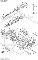 CARDAN   COUPLE CONIQUE (AVANT) pour Suzuki KINGQUAD 750 2017