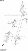 COLONNE DE DIRECTION pour Suzuki OZARK 250 2012