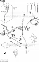 FAISCEAU ELECTRIQUE (LT F250L2 E24) pour Suzuki OZARK 250 2012
