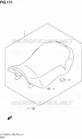 SELLE (LT F400FL4 P33) pour Suzuki KINGQUAD 400 2014