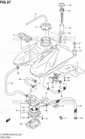 RESERVOIR D'ESSENCE pour Suzuki QUADRACER 450 2010