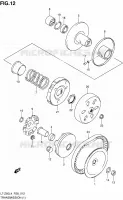 TRANSMISSION (1) pour Suzuki QUADSPORT 50 1992