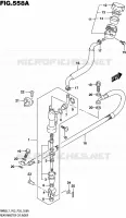 MAITRE CYLINDRE ARRIERE (RM85L7 P03) pour Suzuki RM 85 2017