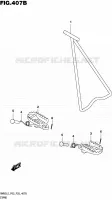 BEQUILLE (RM85L5 P28) pour Suzuki RM 85 1992