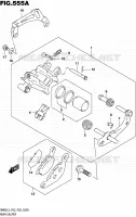 ETRIER DE FREIN ARRIERE pour Suzuki RM 85 1992