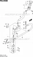 MAITRE CYLINDRE ARRIERE (RM85LL5 P19) pour Suzuki RM 85 1995