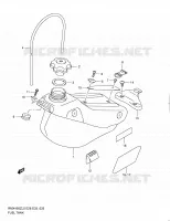RESERVOIR D'ESSENCE pour Suzuki RMX-Z 450 2010