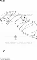 COUVRE RESERVOIR pour Suzuki GLADIUS 650 2014