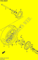 ROUE ARRIERE (SFV650L5 E03) pour Suzuki GLADIUS 650 2015