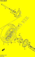 ROUE ARRIERE (SFV650L5 E21) pour Suzuki GLADIUS 650 2015