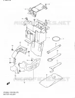 BAC A BATTERIE   OUTILS (SFV650AL1 E28) pour Suzuki GLADIUS 650 2011