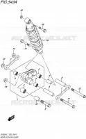 BIELLETTE D'AMORTISSEUR pour Suzuki SV 650 2017