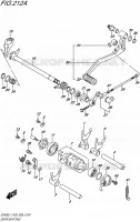 ENSEMBLE SELECTEUR DE VITESSES pour Suzuki SV 650 2017