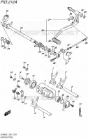 ENSEMBLE SELECTEUR DE VITESSES pour Suzuki SV 650 2017