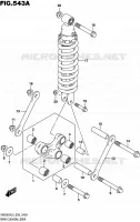 BIELLETTE D'AMORTISSEUR pour Suzuki SV 650 2015
