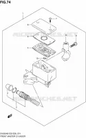 MAITRE CYLINDRE AVANT (SV650K8/K9) pour Suzuki SV-S 650 2010