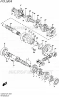 TRANSMISSION pour Suzuki TU 250 2017