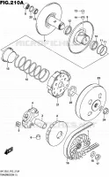 TRANSMISSION (1) pour Suzuki BURGMAN 125 2016