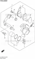 ETRIER DE FREIN AVANT pour Suzuki ADDRESS 110 2016