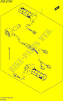 OPTIONS (GRIP HEATER SET)  (UK110NXL5 P02) pour Suzuki ADDRESS 110 2015