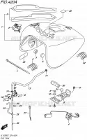 RESERVOIR D'ESSENCE pour Suzuki BOULEVARD 1500 2017