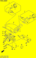 CLIGNOTANTS ARRIERE (VL1500BL7 E03) pour Suzuki BOULEVARD 1500 2017