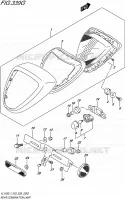 ENSEMBLE FEU ARRIERE (VL1500TL7 E33) pour Suzuki BOULEVARD 1500 2017