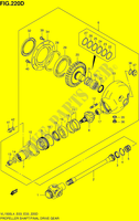 ARBRE DE TRANSMISSION   COUPLE CONIQUE ARRIERE (VL1500BL4 E33) pour Suzuki BOULEVARD 1500 2014