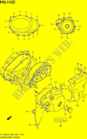 CARTER (VL1500BL4 E03) pour Suzuki BOULEVARD 1500 2014