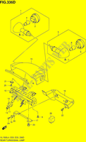 CLIGNOTANTS ARRIERE (VL1500BL4 E33) pour Suzuki BOULEVARD 1500 2014