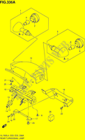 CLIGNOTANTS ARRIERE (VL1500L4 E03) pour Suzuki BOULEVARD 1500 2014