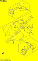 CLIGNOTANTS AVANT (VL1500L4 E03) pour Suzuki BOULEVARD 1500 2014