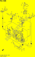 CORPS DE PAPILLON (VL1500L4 E33) pour Suzuki BOULEVARD 1500 2014